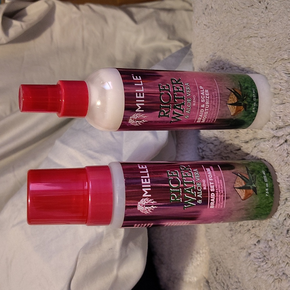 Mielle Rice Water & Aloe Vera Hair Care Set